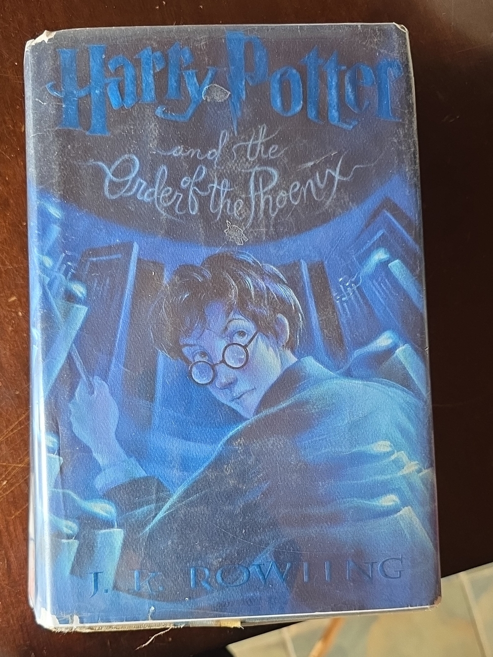 Harry Potter and the Order of the Phoenix – Blue Hardcover